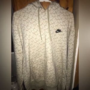 Tan Nike hoodie